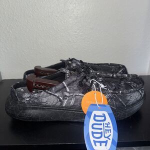 Jelly Roll Realtree Edge Wally Comf Slip Men 12 Black Camo Slip On Country Music